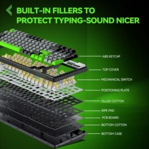 VV.Hunter V98 Gasket Mount Mechanical Gaming Keyboard